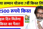 Maiya Samman Yojana 7th Installment Date